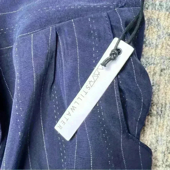 NWT Stillwater | The Cabana Pant Dainty Stripe | Size Small - Picture 14 of 16